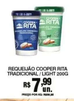 Supermercados Alvorada Requeijão cooper rita tradicional / light oferta