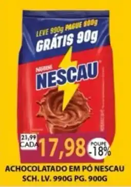 Santa Cruz Supermercados Achocolatado em pó nescau oferta