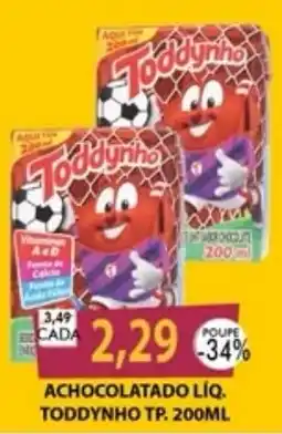 Santa Cruz Supermercados Achocolatado líq. toddynho oferta