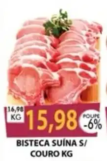 Santa Cruz Supermercados Bisteca suína s/ couro kg oferta