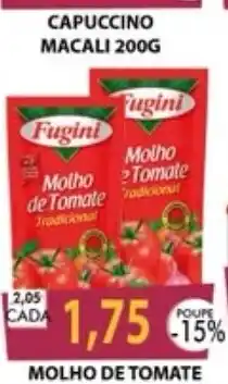 Santa Cruz Supermercados molho de tomate tradicional oferta