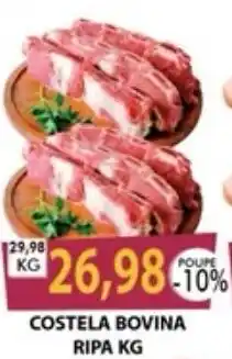 Santa Cruz Supermercados Costela bovina ripa kg oferta