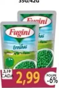Santa Cruz Supermercados Fugini ervilhas oferta