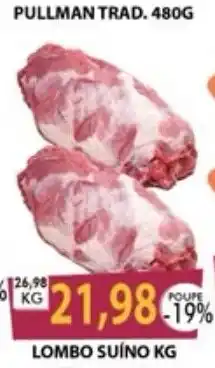 Santa Cruz Supermercados Lombo suíno oferta