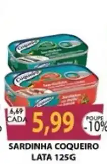 Santa Cruz Supermercados Sardinha coqueiro oferta