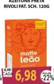 Santa Cruz Supermercados azeitona preta rivoli fat. sch. oferta