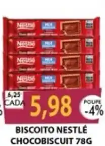 Santa Cruz Supermercados Biscoito nestlé chocobiscuit oferta