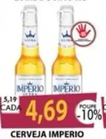 Santa Cruz Supermercados Cerveja imperio oferta