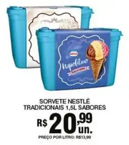 Supermercados Alvorada Sorvete nestlé tradicionais sabores oferta