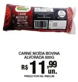 Supermercados Alvorada Carne moída bovina alvorada oferta