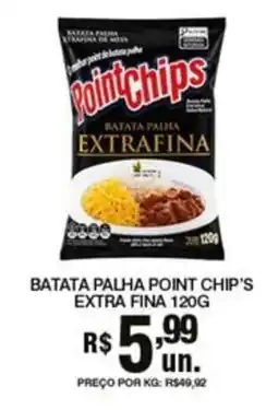 Supermercados Alvorada batata palha point chips extra fina oferta