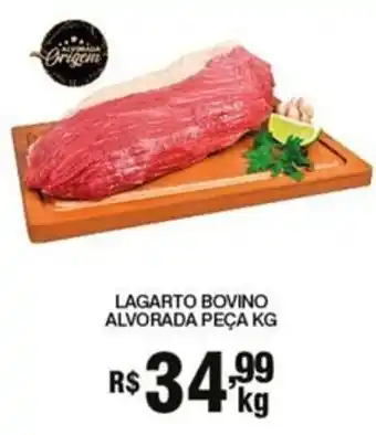 Lagarto bovino alvorada peça kg