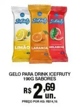 Supermercados Alvorada Gelo para drink icefruty oferta