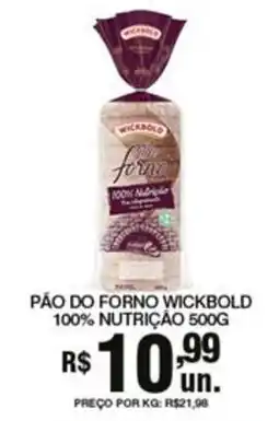 Supermercados Alvorada Pão do forno wickbold 100% nutrição oferta