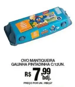 Supermercados Alvorada ovo mantiqueira galinha pintadinha c/12un. oferta