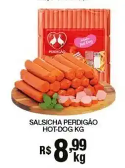 Supermercados Alvorada Salsicha perdigão hot-dog kg oferta