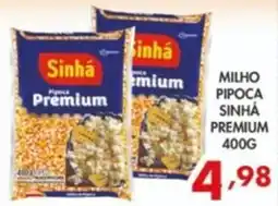 Barbosão Extra Supermercados Milho pipoca sinhá premium oferta