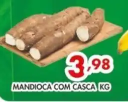 Barbosão Extra Supermercados Mandioca com casca oferta