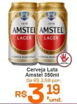 Cocipa Cerveja Lata Amstel oferta