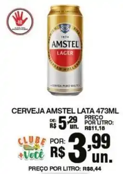 Supermercados Alvorada Cerveja amstel lata oferta