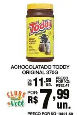Supermercados Alvorada Achocolatado toddy original oferta