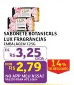 Assaí Atacadista Sabonete botanicals lux fragrâncias oferta