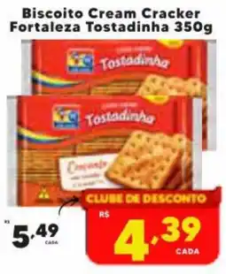 Nidobox Biscoito cream cracker fortaleza tostadinha oferta