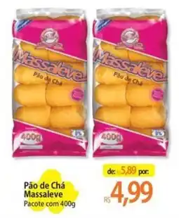 Atacadão Pão de Chá Massaleve oferta