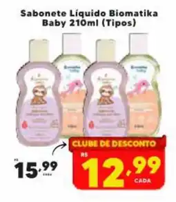 Nidobox Sabonete Líquido Biomatika Baby oferta