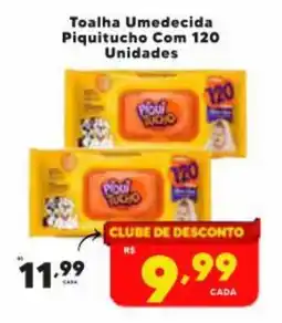Nidobox toalha umedecida piquitucho oferta