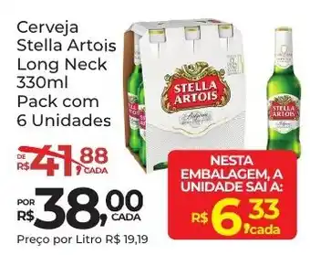 Cerveja Stella Artois Long Neck
