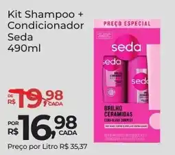 Super Luna Kit Shampoo + Condicionador Seda oferta