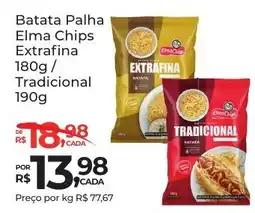 Super Luna Batata Palha Elma Chips Extrafina / Tradicional oferta