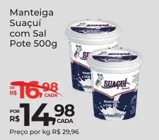 Manteiga Suaçuí com Sal