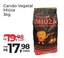 Super Luna Carvão vegetal miuza oferta