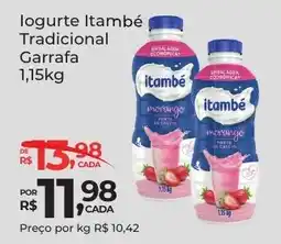 Super Luna Iogurte itambé tradicional garrafa oferta