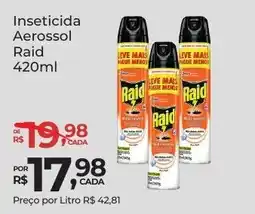 Super Luna Inseticida Aerossol Raid 420ml oferta