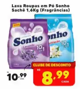 Nidobox Lava Roupas em Pó Sonho oferta