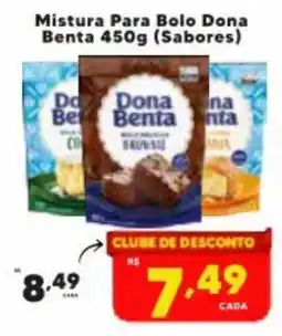 Nidobox Mistura para bolo dona benta (sabores) oferta
