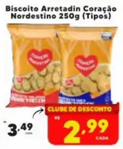 Nidobox Biscoito Arretadin Coração Nordestino oferta