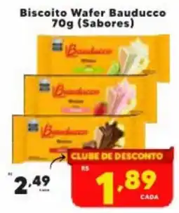 Nidobox Biscoito Wafer Bauducco oferta