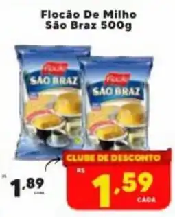Nidobox Flocão de milho são braz oferta