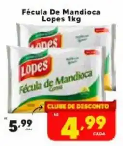Nidobox Fécula de Mandioca Lopes oferta
