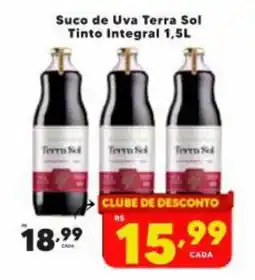 Nidobox Suco de Uva Terra Sol Tinto Integral oferta