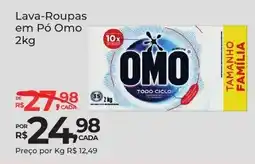 Super Luna Lava-Roupas em Pó Omo oferta