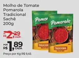 Super Luna Molho de Tomate Pomarola Tradicional oferta
