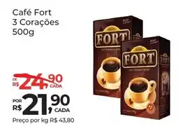 Super Luna Café Fort 3 Corações oferta