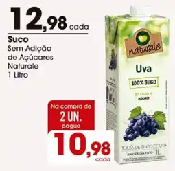 Zaffari Suco sem adição de açúcares naturale uva oferta