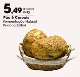 Zaffari Pão 6 Cereais oferta