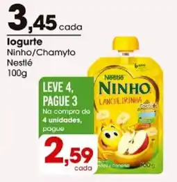 Zaffari Iogurte ninho/chamyto oferta